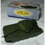 DINKY TOYS 651 CENTURION TANK BLUE STRIPE BOX