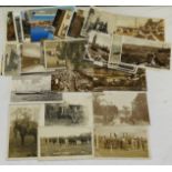 POSTCARDS BUNDLE VARIOUS INCL 1914-18 WAR