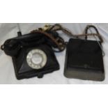 GPO NO. 12 TELEPHONE WITH BELL BOX A/F