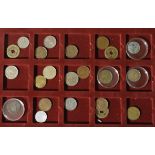 COINS TRAY OF VARIOUS