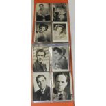 POSTCARD ALBUM 96 FILM STAR SOME SIGNED