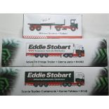 3 EDDIE STOBART MODEL LORRIES