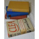 BOOKS LAWRENCE DURRELL ALEXANDRIA QUARTET - JUSTINE, BALTHAZAR, MOUNT OLIVE & CLEA - 3rd - 7th