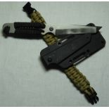 ED HALLIGAN 'KISS' CRKT KNIFE & PARA BRACELET