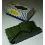 DINKY SUPER TOYS 651 CENTURION TANK BLUE STRIPE BOX