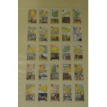 CIGARETTE CARDS 25 FRAMED COUNTIES OF GB