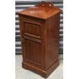 MAHOGANY POT CUPBOARD