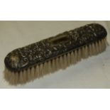 SILVER DRESSING TABLE BRUSH