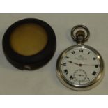 OMEGA POCKET WATCH HAM & HUDDY LISKEARD CORNWALL