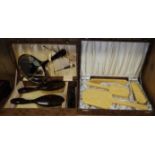 2 BOXED DRESSING TABLE SETS