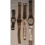 4 WRISTWATCHES