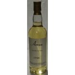 BOTTLE OF 1996 ARRAN SINGLE MALT SCOTCH WHISKY CASK 96/672