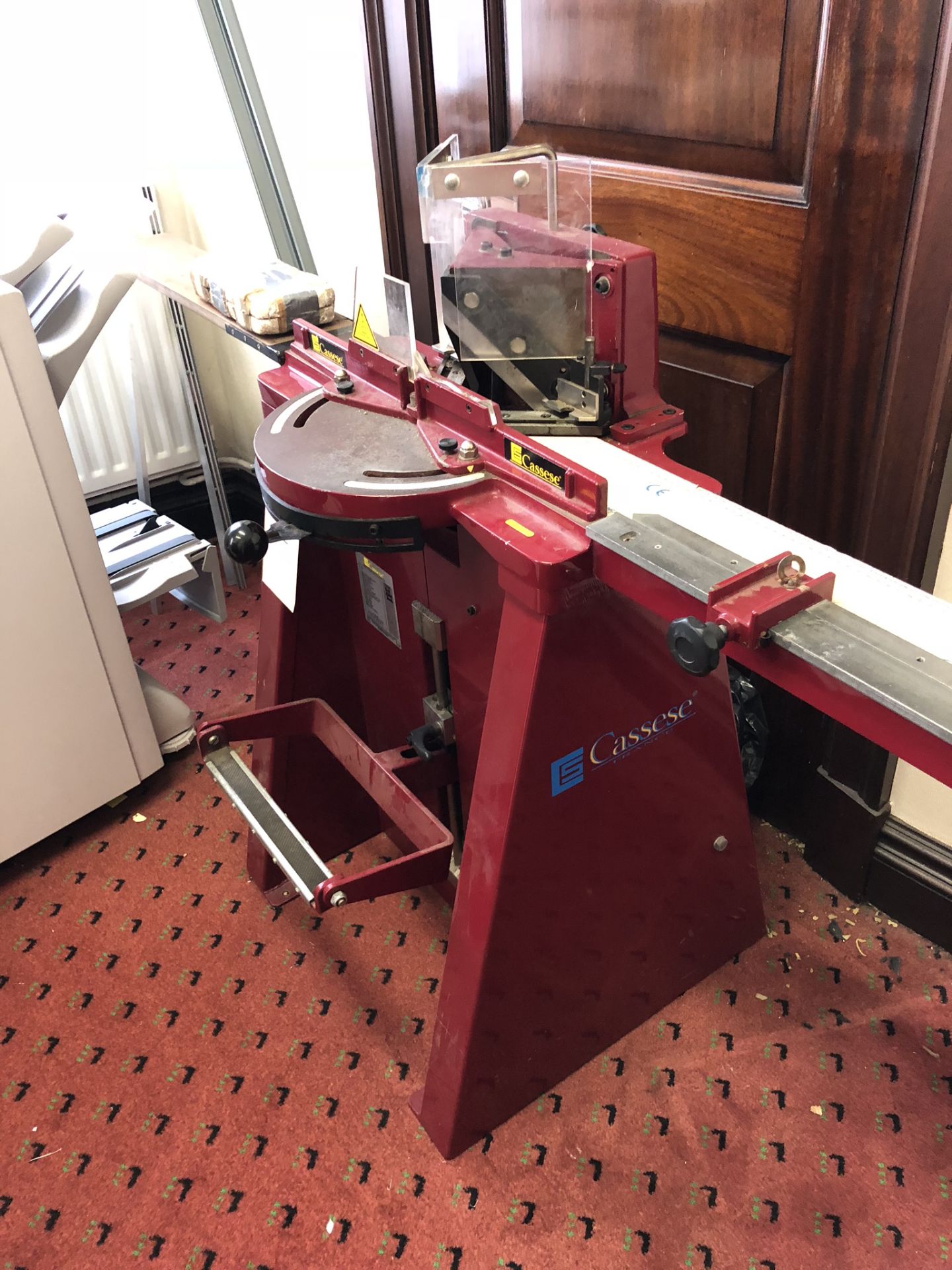 Cassese Manual Frame Guillotine Model CS55M 80kg with Extra Set of Blades (to service) (Please Note: - Image 10 of 16