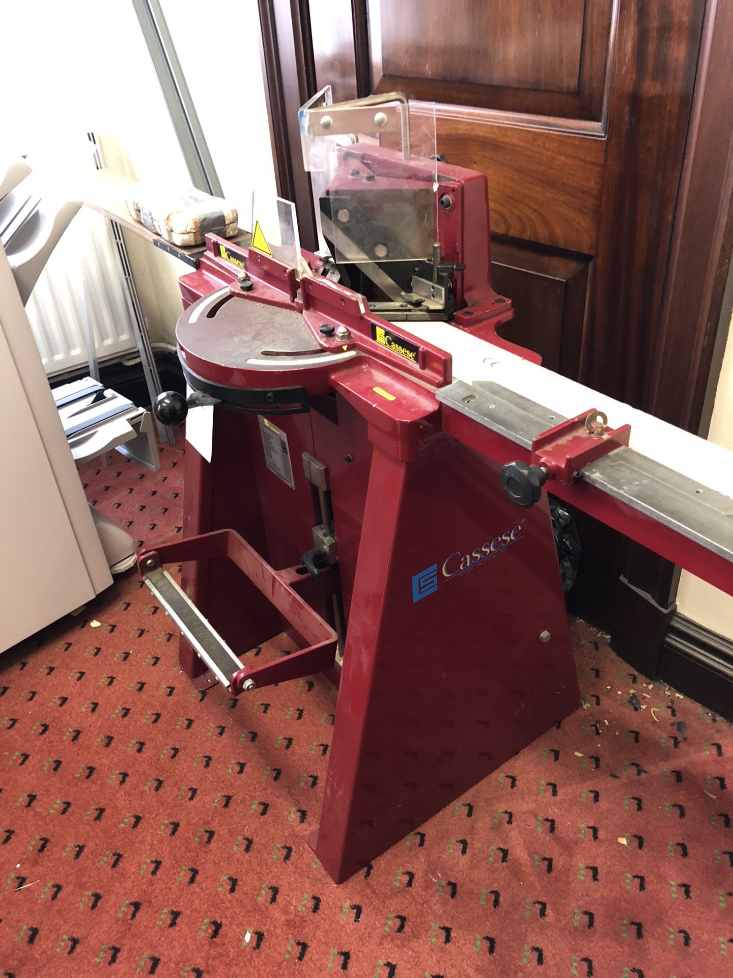 Cassese Manual Frame Guillotine Model CS55M 80kg with Extra Set of Blades (to service) (Please Note: - Image 9 of 16