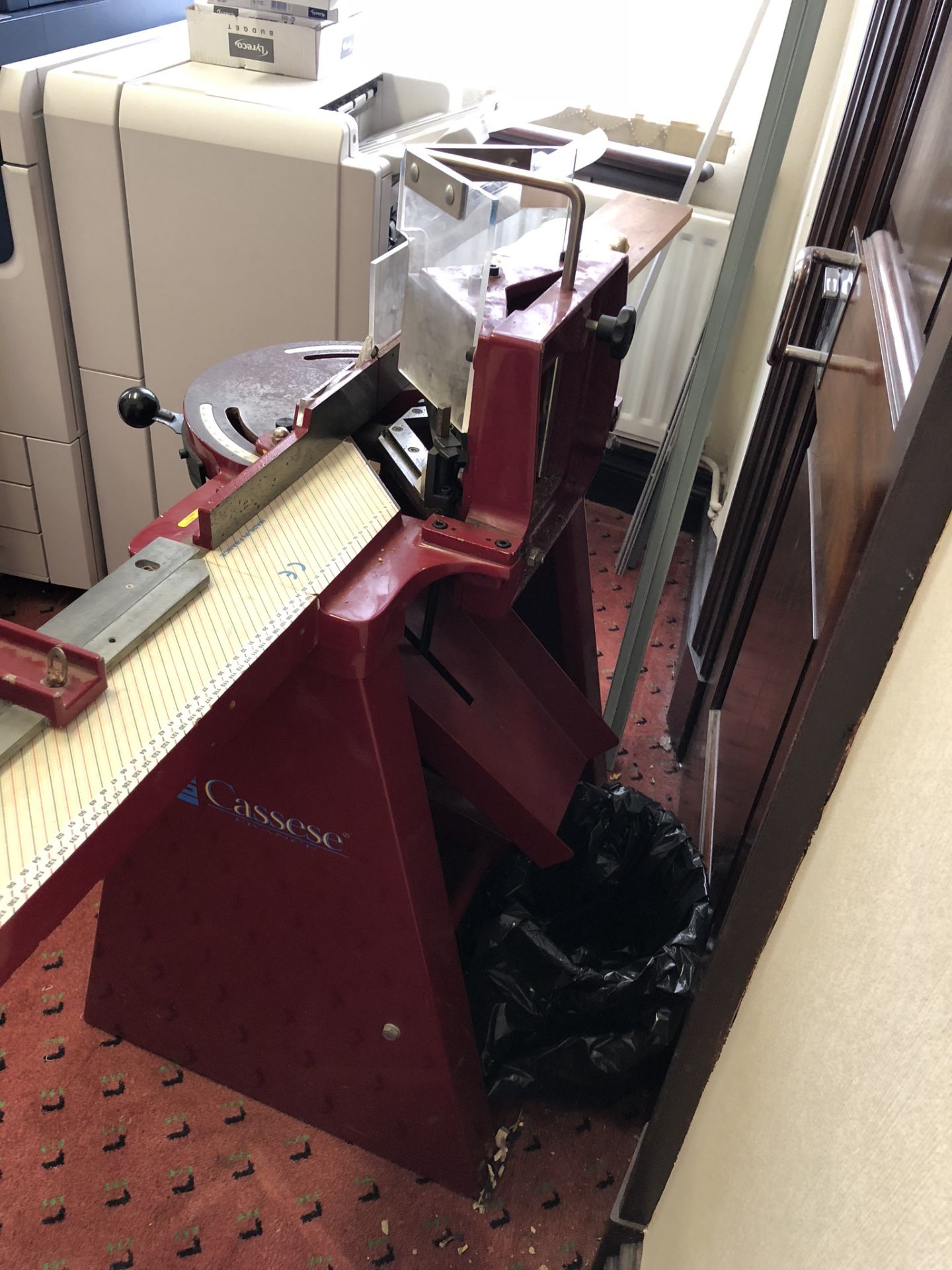 Cassese Manual Frame Guillotine Model CS55M 80kg with Extra Set of Blades (to service) (Please Note: - Image 12 of 16