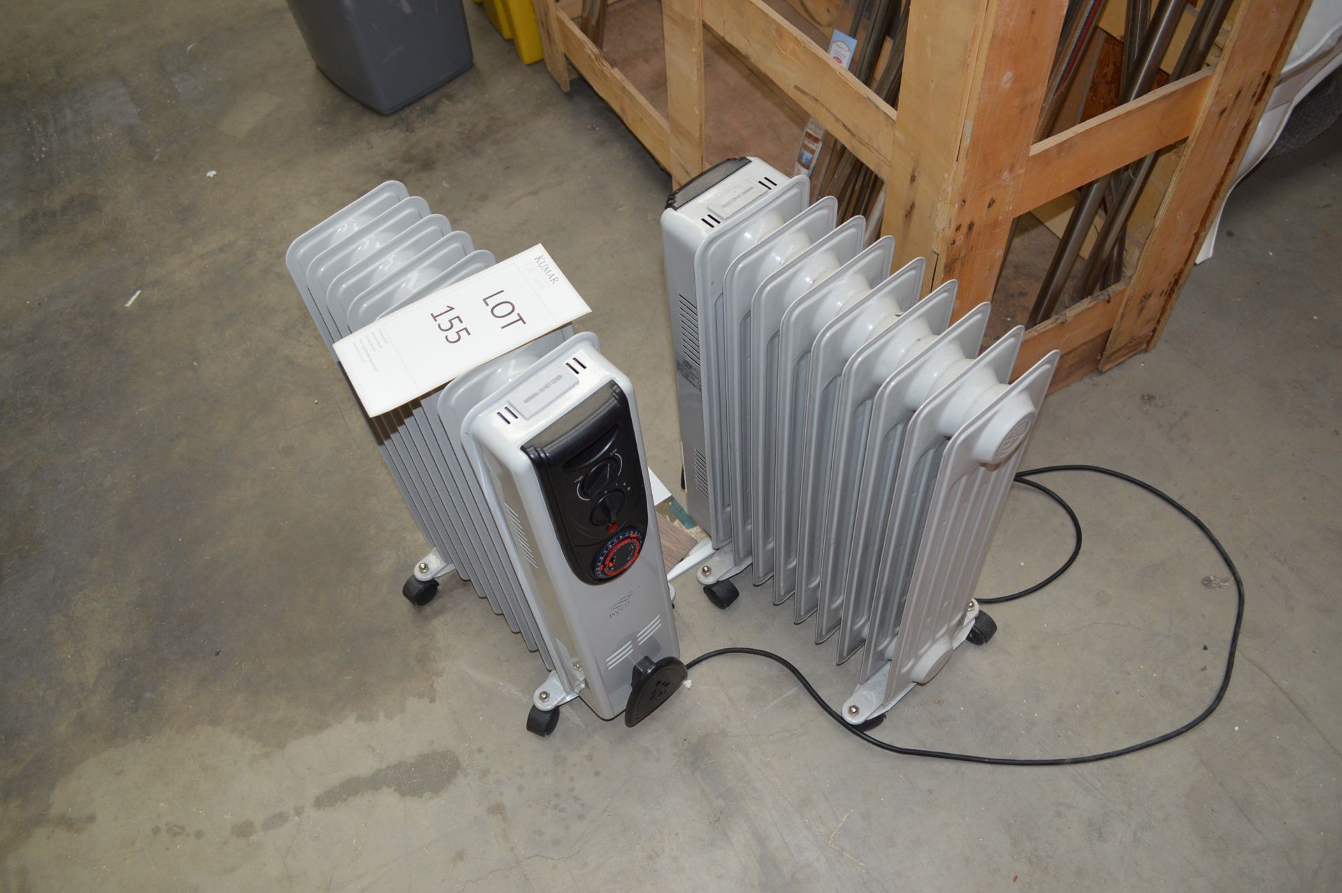 2: Hyco 2.0w Oil Filled Radiators (Please Note: item located in Andover SP11. Collection by - Image 5 of 5