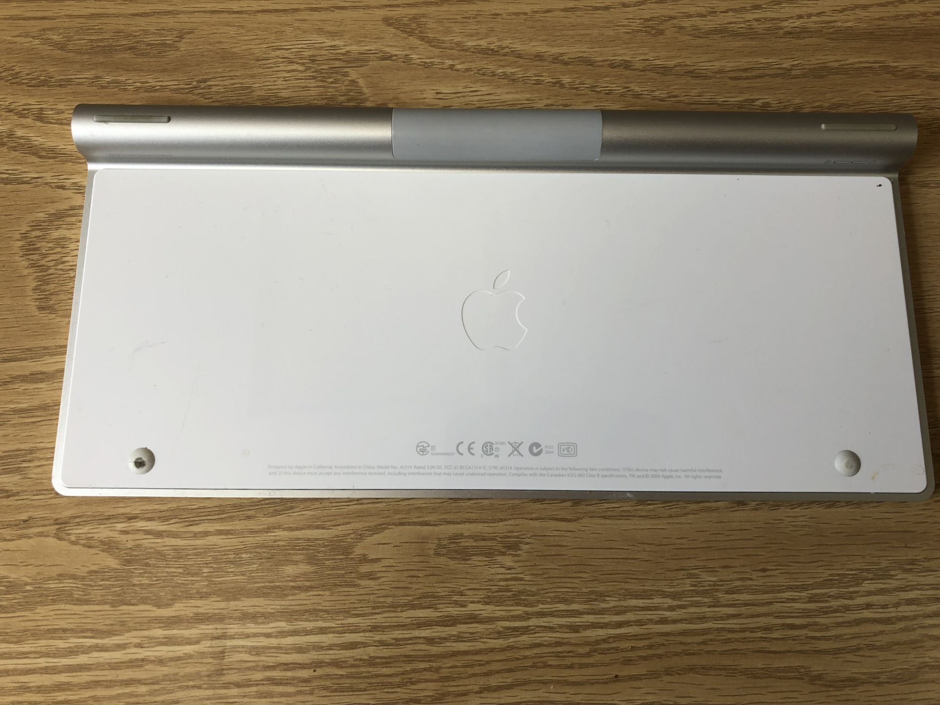 Apple Wireless Keyboard, Model No. A1314 (2009) - Bild 3 aus 3