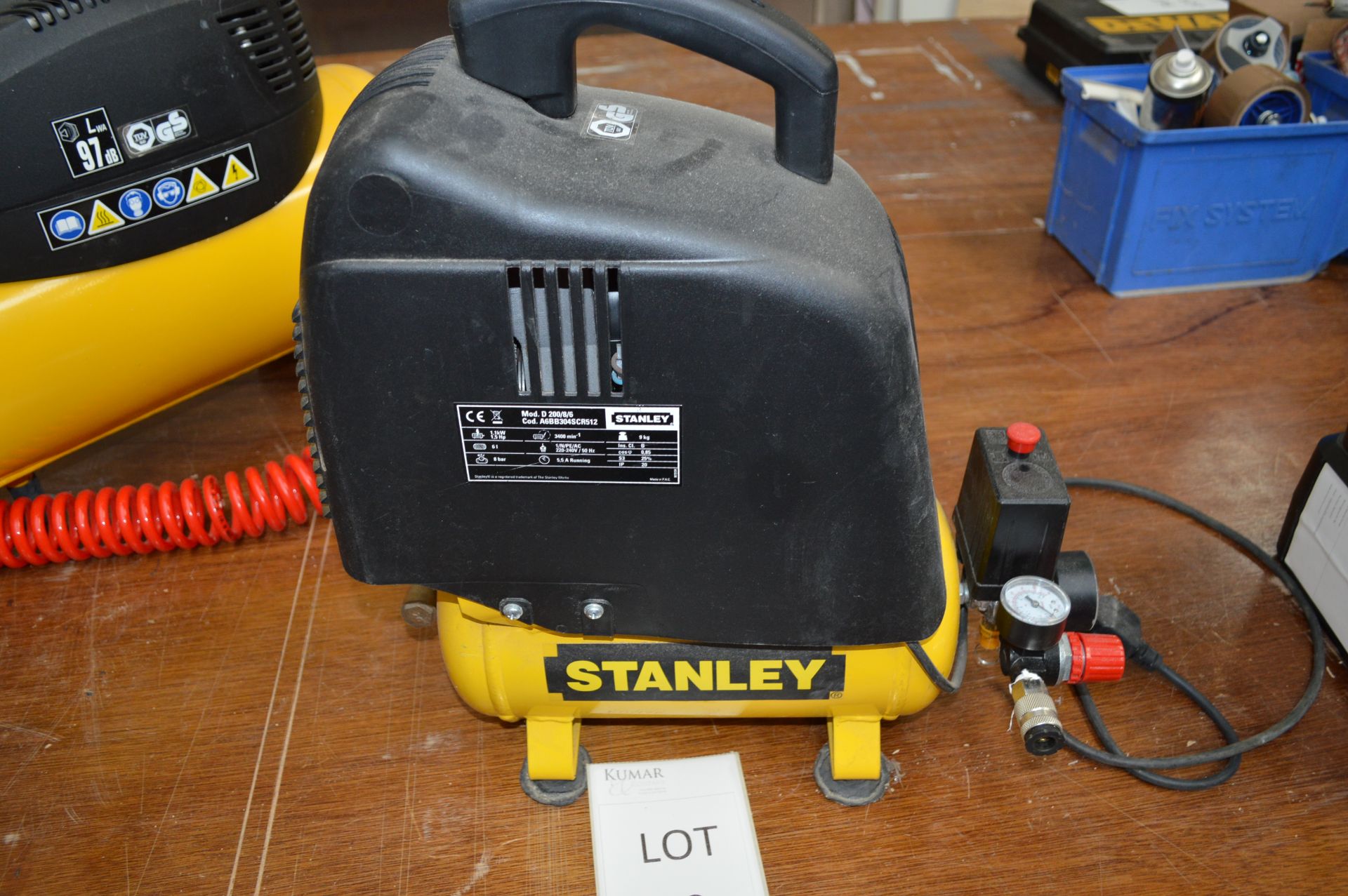 Stanley Compressor Model D200/8/6 (Please Note: item located in Andover SP11. Collection by