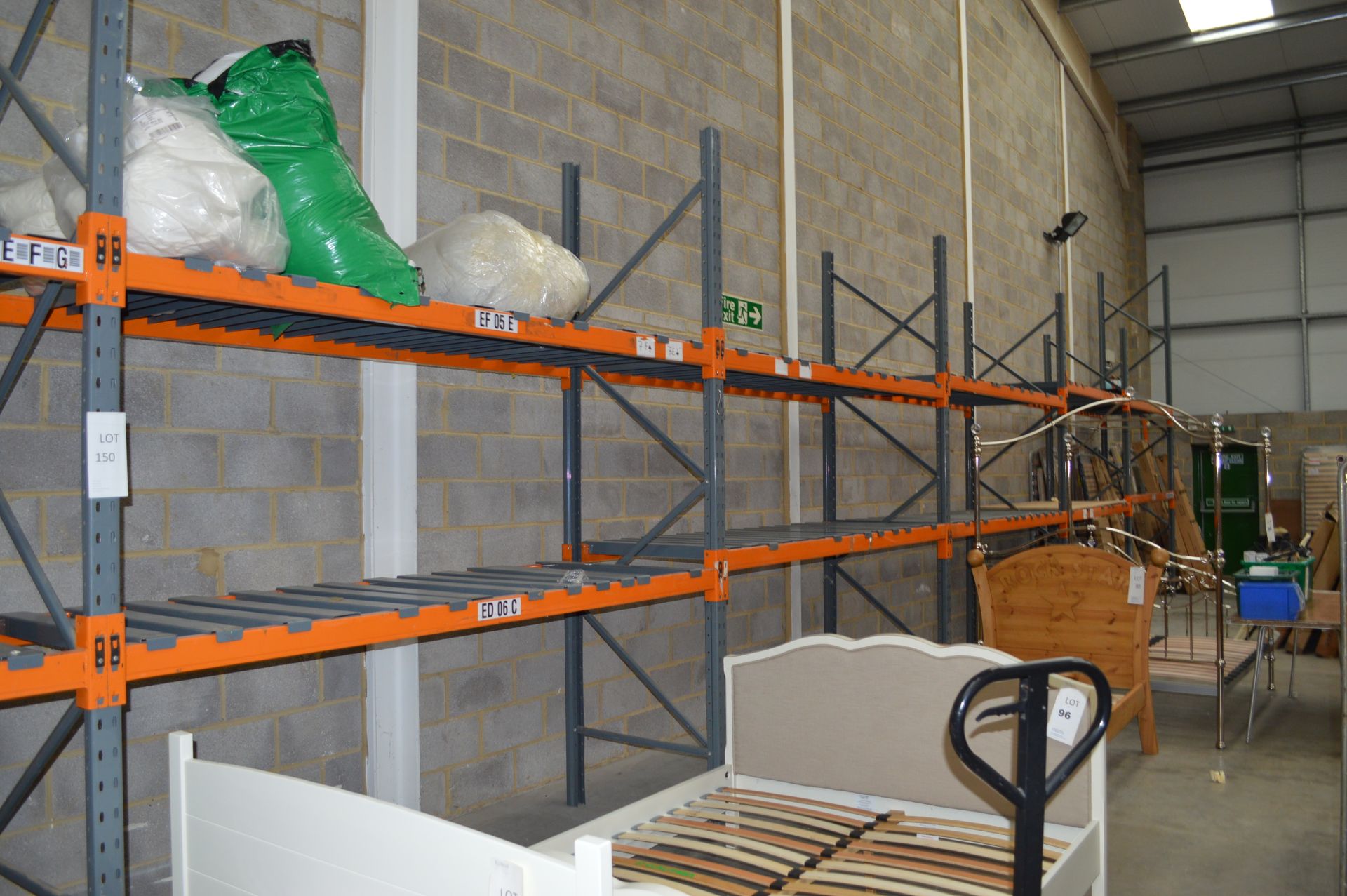 Dexion Boltless Pallet Racking comprising: 4: 4mtr Uprights 5: 3mtr Uprights 32: 2.7mtr Beams ( - Image 3 of 7