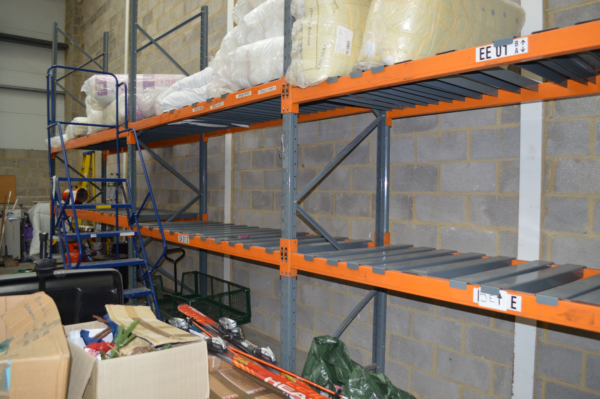 Dexion Boltless Pallet Racking comprising: 4: 4mtr Uprights 5: 3mtr Uprights 32: 2.7mtr Beams ( - Image 2 of 7