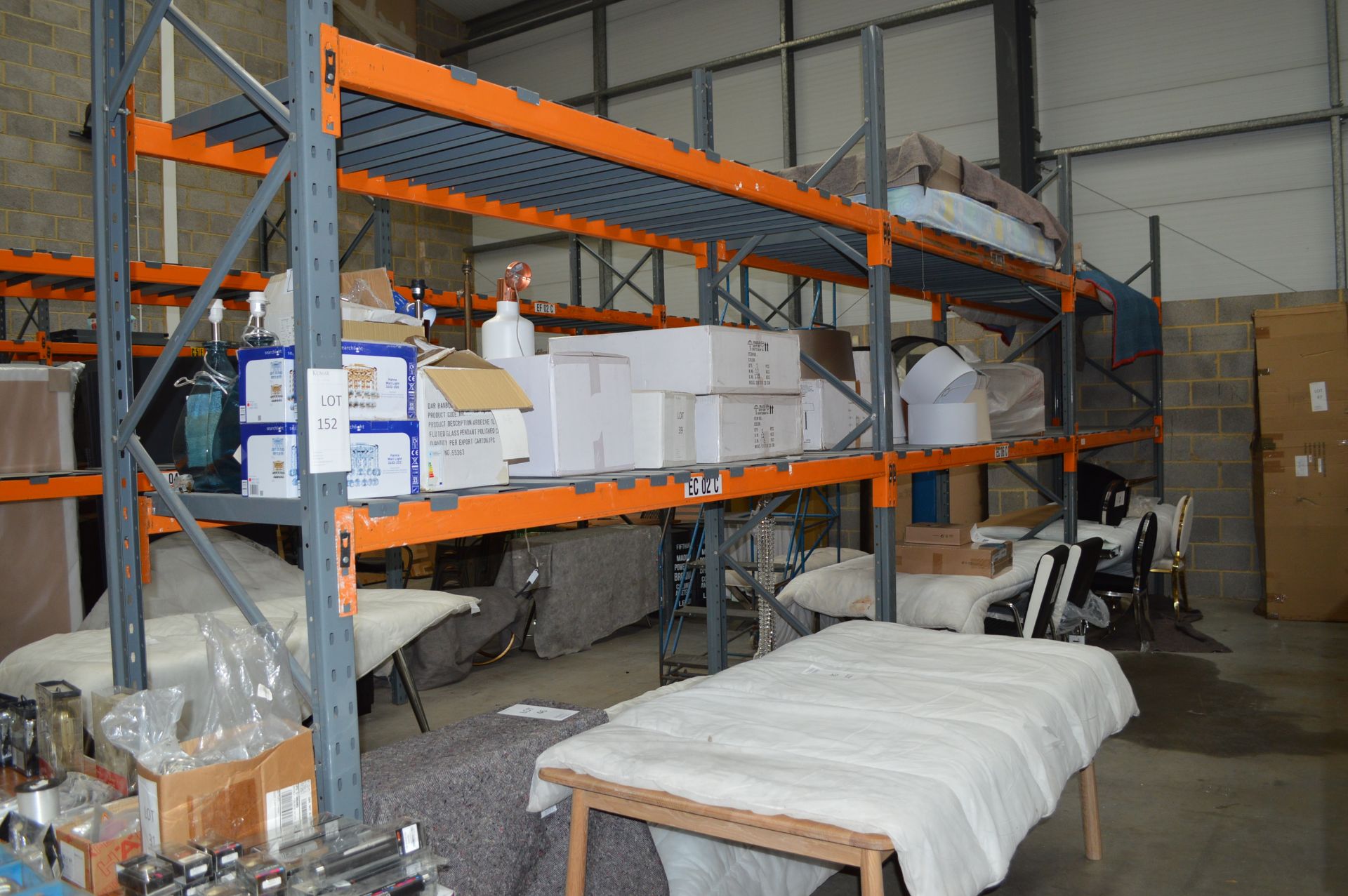 Dexion Boltless Pallet Racking comprising: 4: 4mtr Uprights 12: 2.7mtr Beams (Does not include - Image 3 of 3