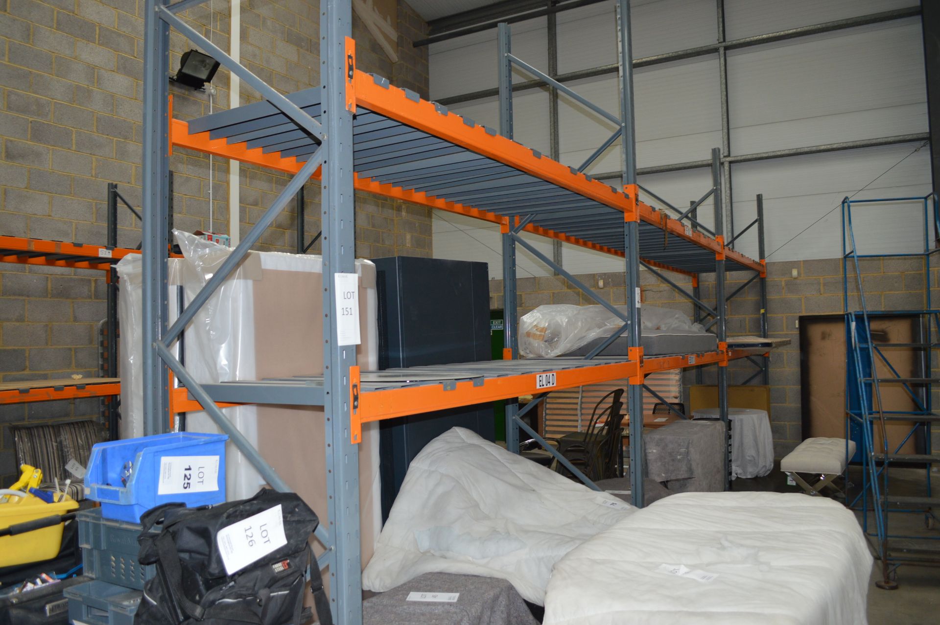 Dexion Boltless Pallet Racking comprising: 4: 4mtr Uprights 12: 2.7mtr Beams (Does not include - Image 3 of 3