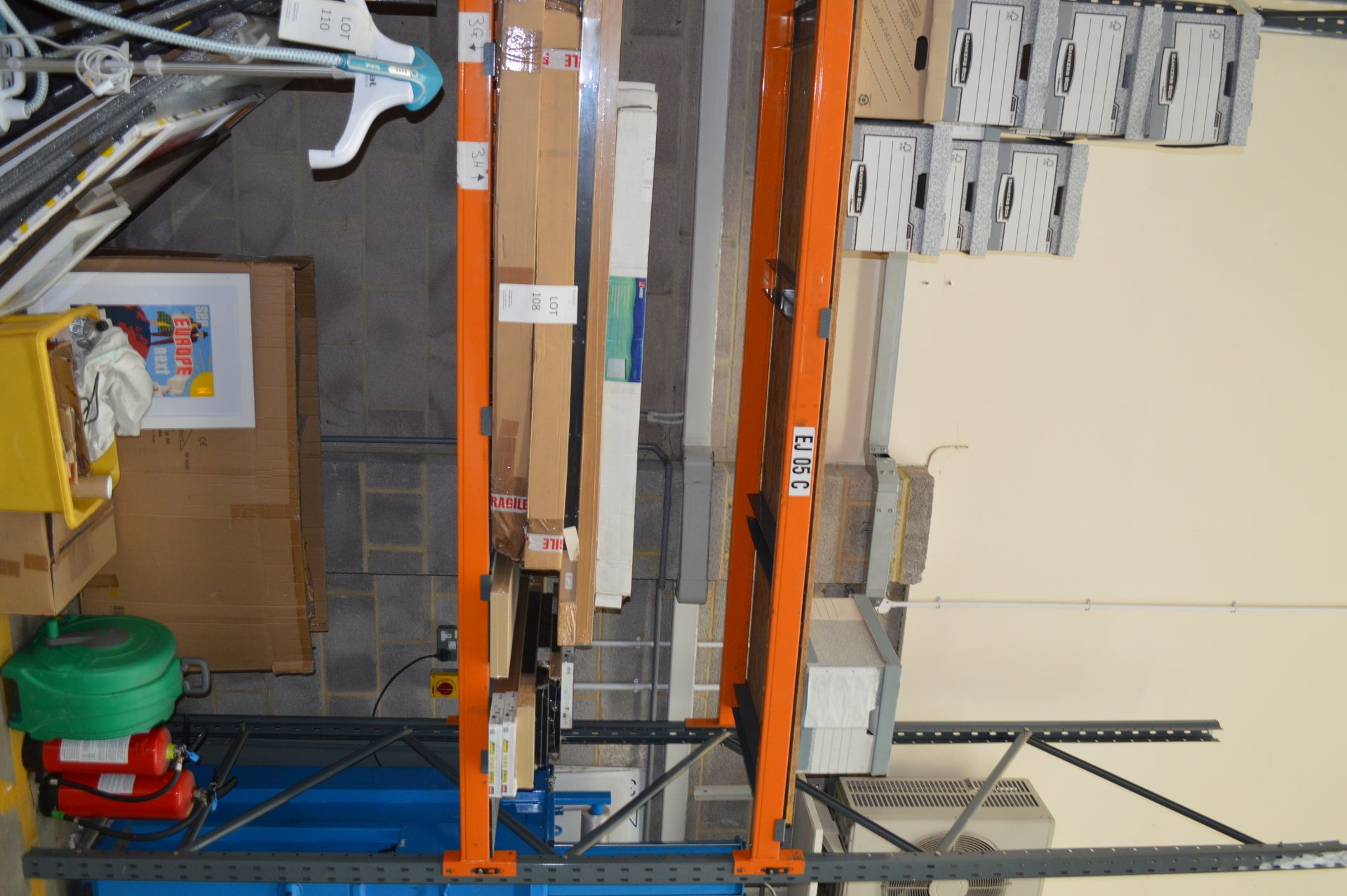 Dexion Boltless Pallet Racking comprising: 4: 4mtr Uprights 12: 2.7mtr Beams (Does not include - Image 3 of 5