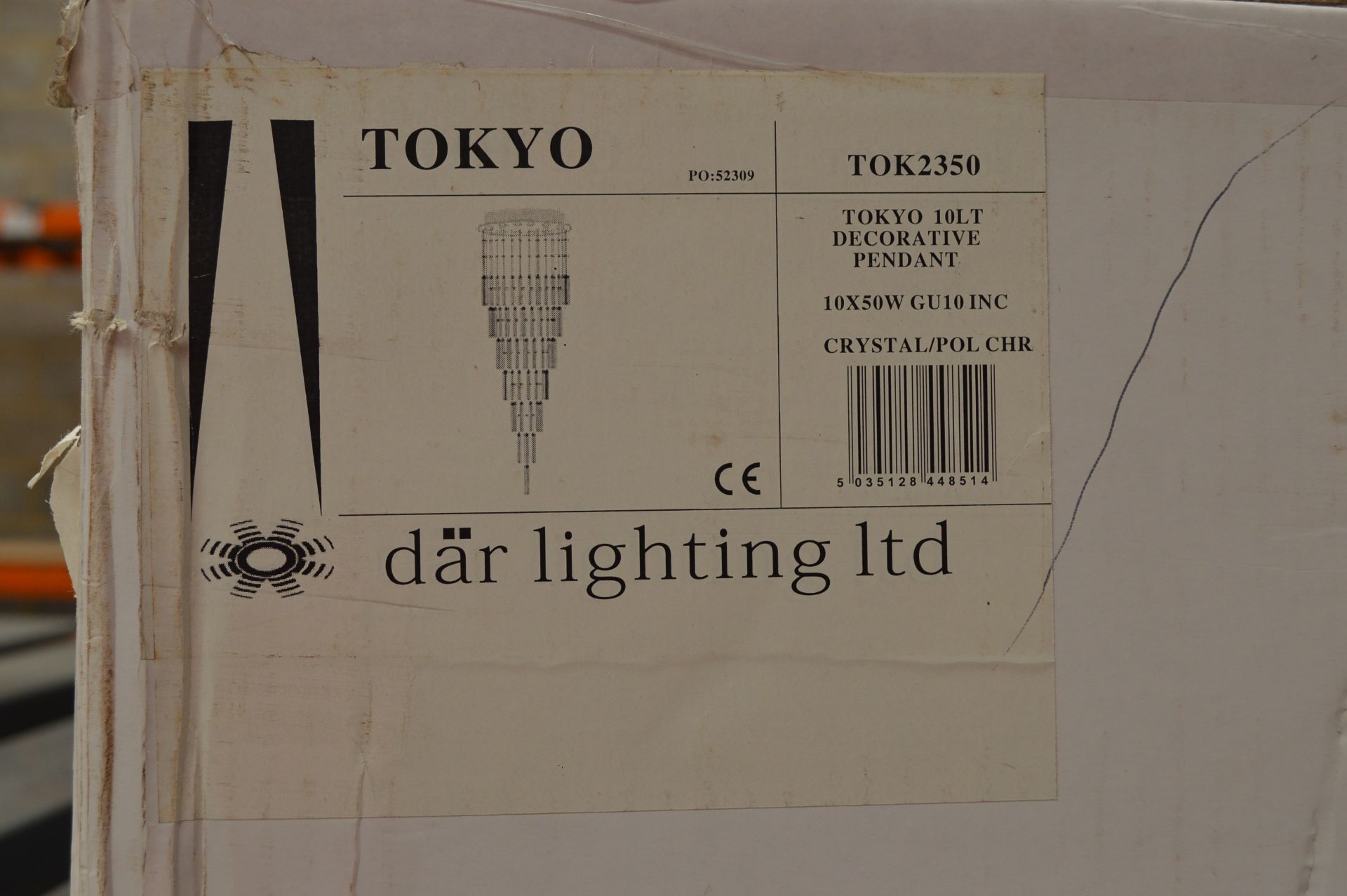 DAR Tokyo Pendant TOK2350 - Brand New in Box - RRP £800 (Please Note: item located in Andover - Image 3 of 5