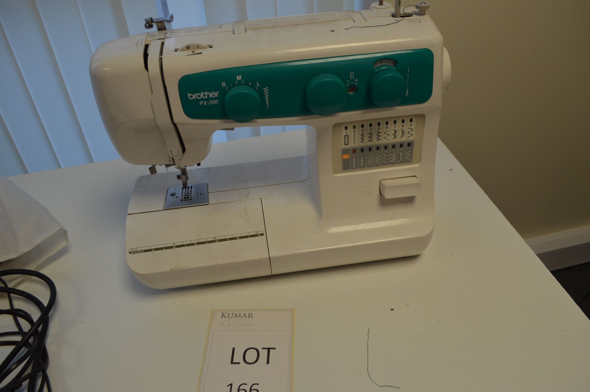 Brother PX-200 Sewing Machine (Please Note: item located in Andover SP11. Collection by - Image 4 of 4