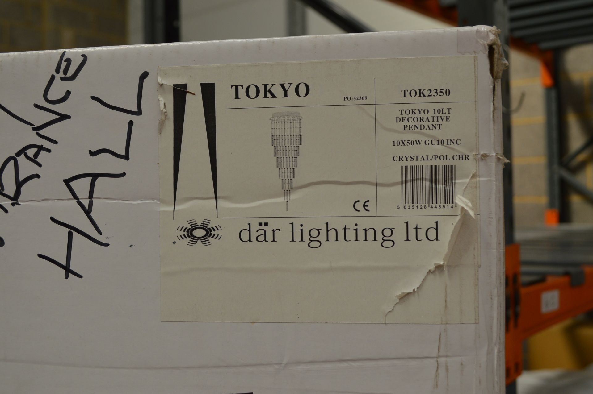 DAR Tokyo Pendant TOK2350 - Brand New in Box - RRP £800 (Please Note: item located in Andover - Image 4 of 5