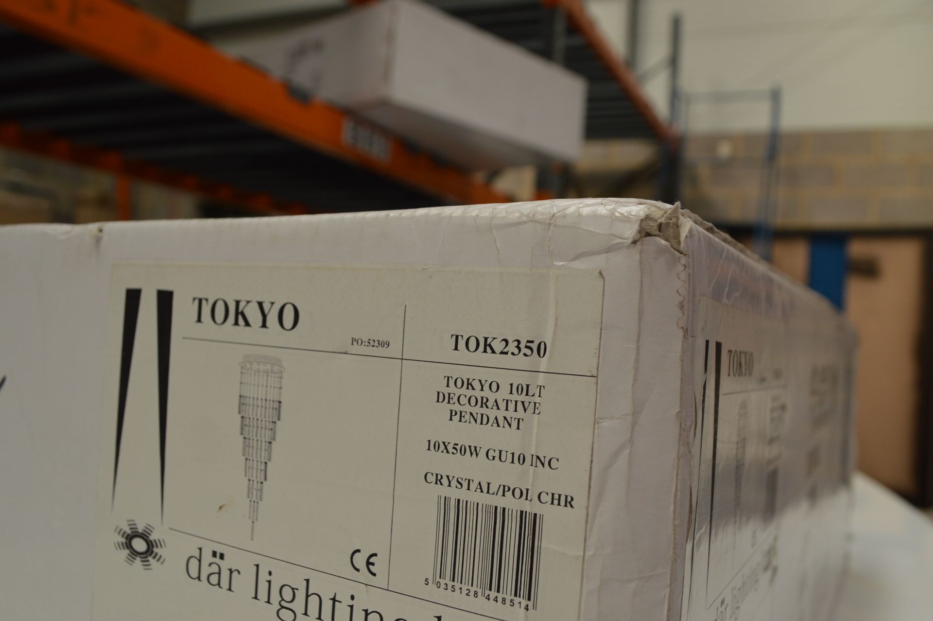 DAR Tokyo Pendant TOK2350 - Brand New in Box - RRP £800 (Please Note: item located in Andover - Bild 7 aus 8