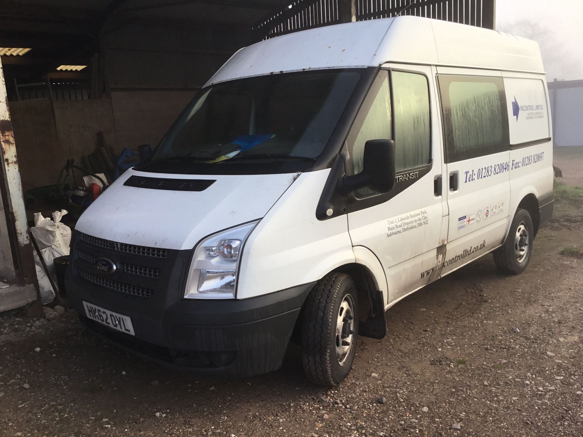 Ford Transit 120 T280 FWD Panel Van Registration No: HK62 OYL (2013) (Located in Derby) Collection