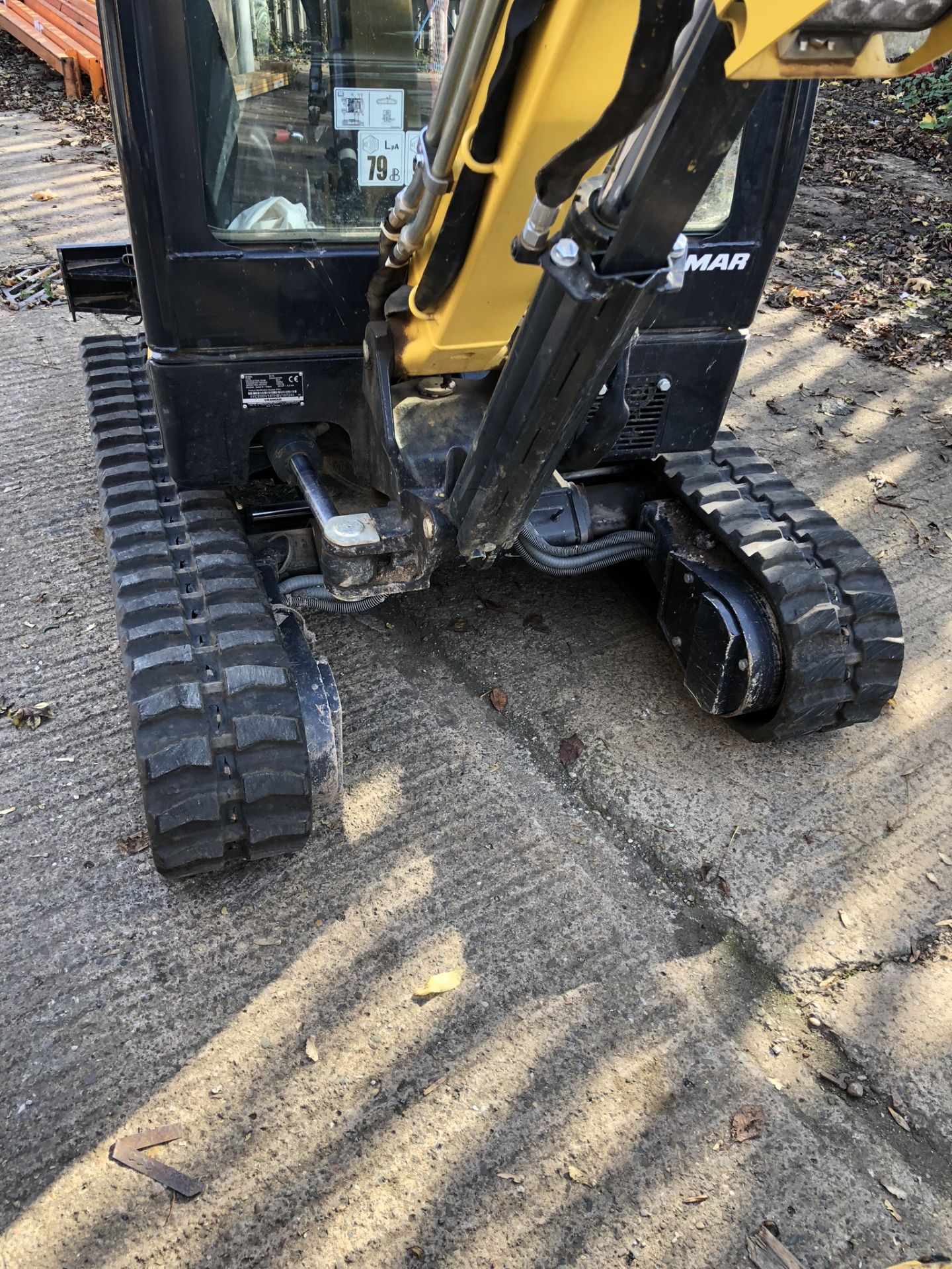 Yanmar SV18 CR Mini Excavator, Rubber Tracks, Serial No. G6127 (2017/10), with Quick Hitch - Image 31 of 33