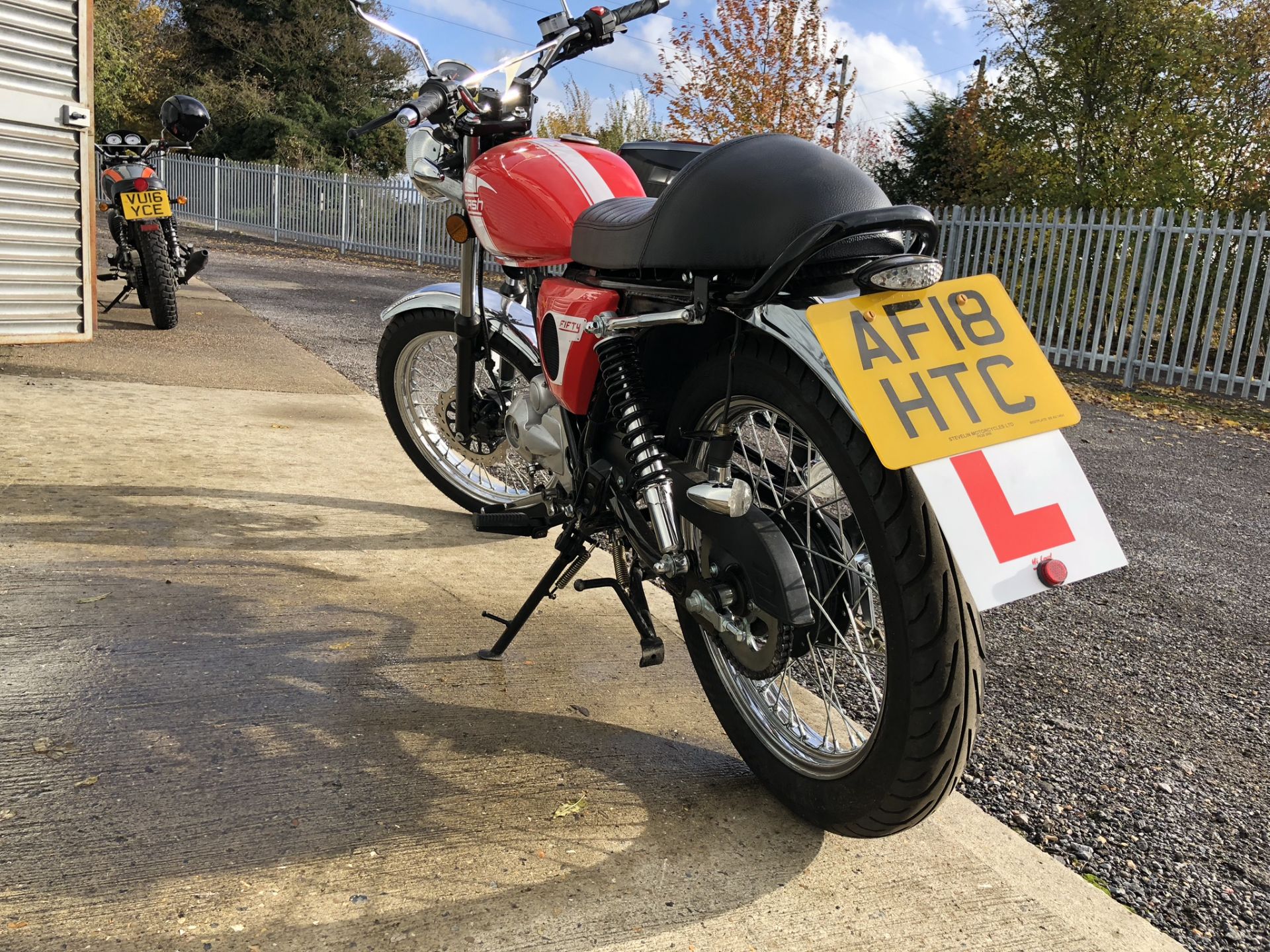 Mash 50 Roadstar Single Cylinder S.O.H.C. Air Cooled 49.9cc 4-Speed Transmission Disc Brake Front: - Image 10 of 13