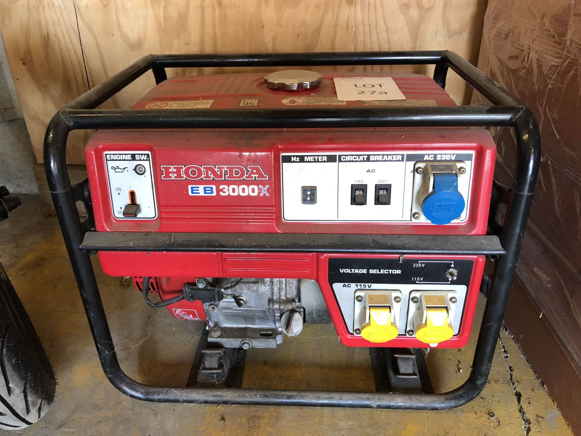 Honda EB3000X Generator (27a) (Please Note: item located in Andover SP11) (Collection by appointmen