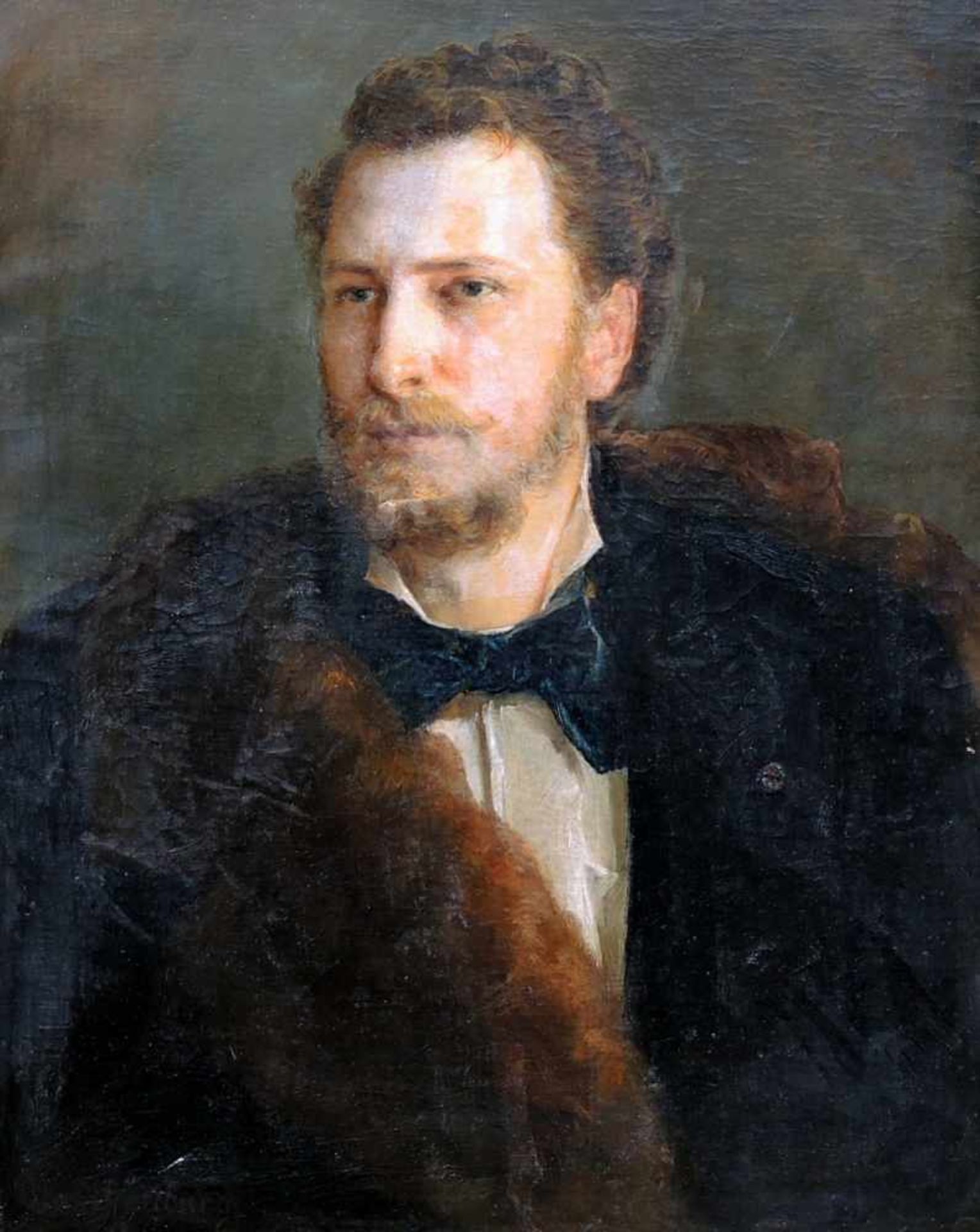 Heinrich August Blankenburg zugeschr., 19. Jh. Deutschland Öl/Leinwand. Stolzes Porträt eines Mannes