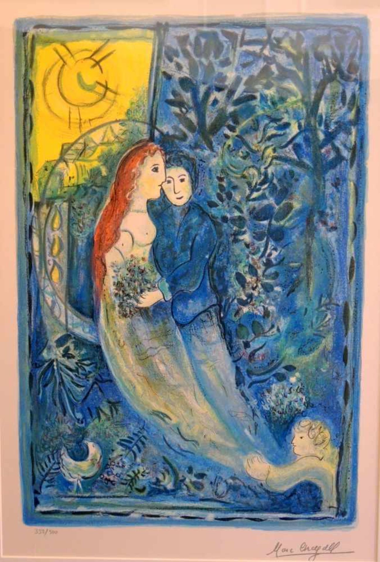 Marc Chagall, 1887 Witebsk - 1985 Saint-Paul-de-VenceBerühmt wurde der aus Weißrussland stammende