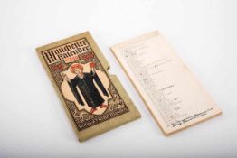 Münchner Kalender, bei G. D. Manz in München hier die Jahrgänge zwischen 1895-1936, zu 3 Bänden