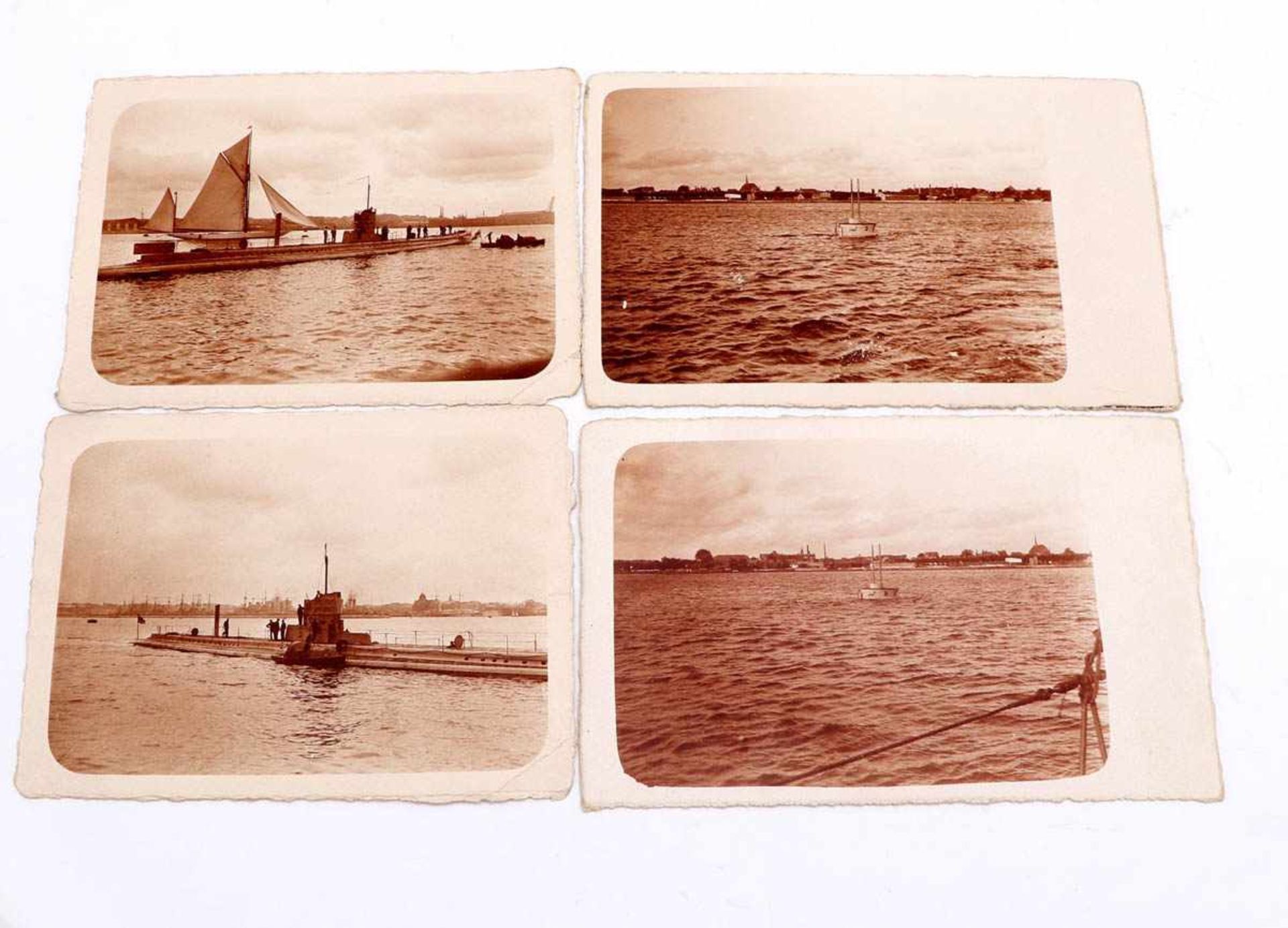 Marinenachlass des Korvettenkapitäns W. Plange 1. 3 Fotos; Zur freundlichen Erinnerung an Land - Bild 16 aus 17