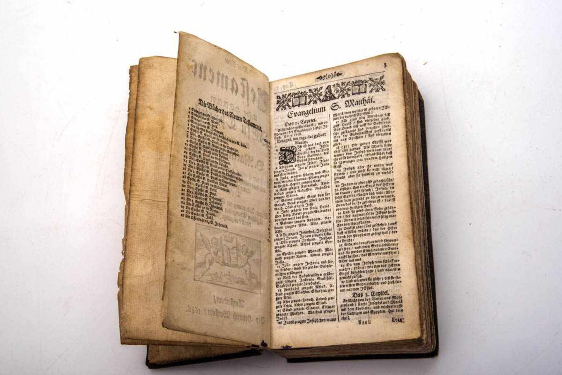 Das Neue Testament, Amsterdam 1686 Erschienen bey Heinrich Werstein, Amsterdam 1686. Schwarzer - Bild 3 aus 3
