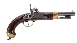 Franz. Kavalleriepistole M 1816 TBaujahr 1821. Hersteller Manufaktur Roy le Charteville. Mehrfach