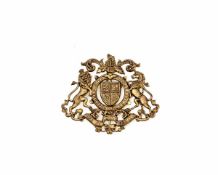 HosenbandordenHosenbandorden, Bronze, H: 3,7 cm. Wappen mit der Devise des englischen