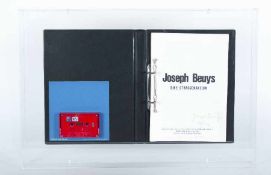 Joseph Beuys 1921 Kleve - 1986 Düsseldorf Eine Straßenaktion Dokumentation und Tonkassette in