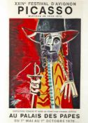 Pablo Picasso 1881 Malaga - 1973 Mougins Oeuvres de 1969-1970 Farblithografie als Plakat zur