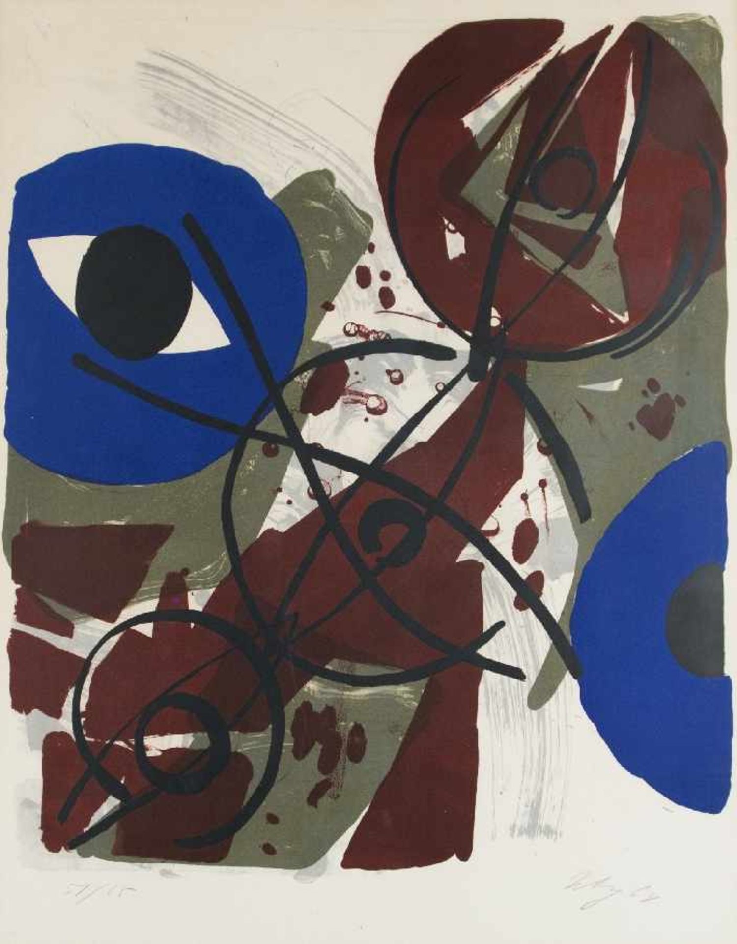 Ernst Wilhelm Nay 1902 Berlin - 1968 Köln Studium 1925/28 bei Hofer an der Berliner Akademie, ab