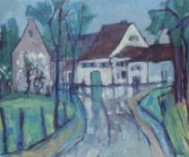 Hans Dohm 1908 Krefeld Krefelder Maler; Studium bei Jo Strahn in Düsseldorf; Mitglied der
