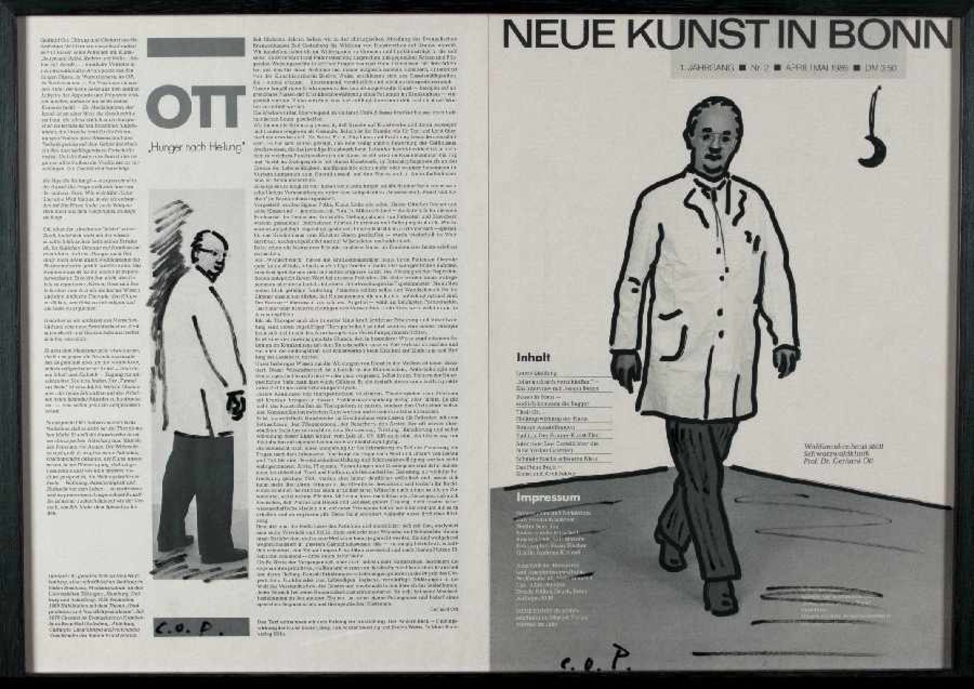 Claus Otto Paeffgen 1933 Köln Jurastudium in Köln und Berlin; 1970 beginnt er zu malen, fertigt