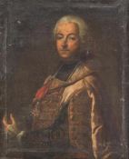 Portraitmaler des 18. Jh. Ferdinand Graf von Hohenzollern Sigmaringen Öl auf Lwd; H 84,5 cm, B 69,