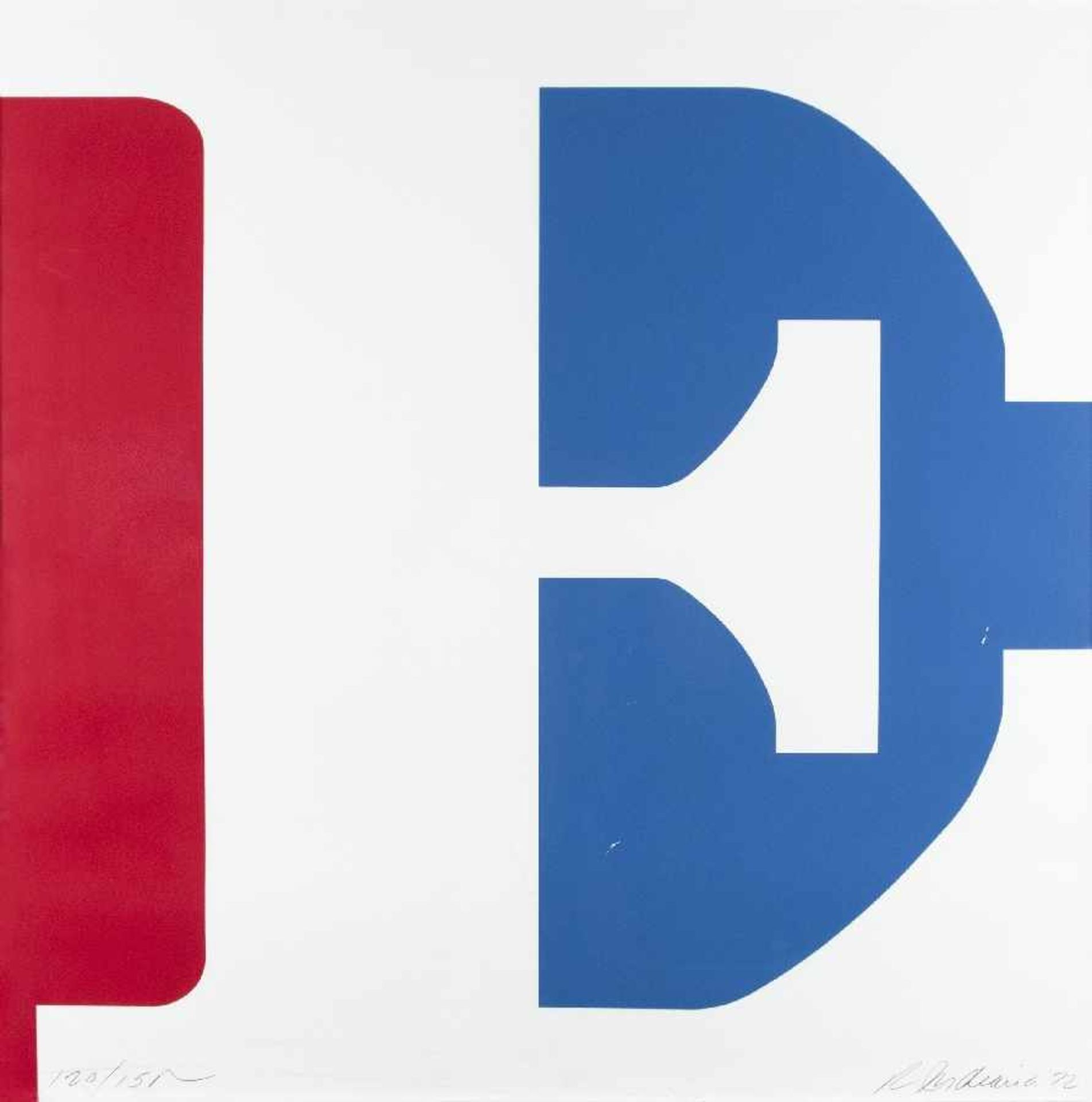 Robert Indiana 1928 New Castle - 2018 Vinalhaven Four Panel Love (Sheenhan 75) 4 Siebdrucke auf - Bild 4 aus 4