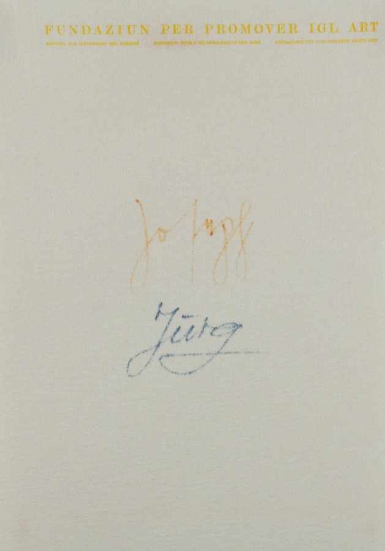 Joseph Beuys1921 Kleve - 1986 DüsseldorfFondazione per l'incremento delle arti5 Filzbögen mit - Image 2 of 6